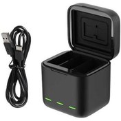 Resim Wondernest Usb Telesın Taşıma Şarj Piller Pil Kanallı Hızlı Şarj Gp-bcg-901 Depolama Cihazı Çantası Butu 3 İn 1 Kompakt 