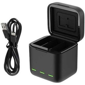 Resim Wondernest Usb Telesın Taşıma Şarj Piller Pil Kanallı Hızlı Şarj Gp-bcg-901 Depolama Cihazı Çantası Butu 3 İn 1 Kompakt 