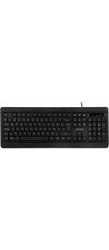 Resim Philips SPK6294 Tr USB Siyah Q Multimedya Klavye Kablolu Ev - Ofis İçin Kare Tuş Formu 