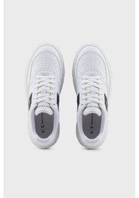 Resim Armani Exchange Bayan Ayakkabı Xdx176 Xv917 K488 Beyaz-siyah Beyaz-siyah Beyaz - Siyah 