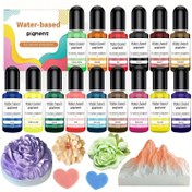Resim 10ml Su Bazlı Alçı Boya Konsantresi - Beton, Alçı, Reçine ve Kil için Canlı Renkler - Toksik Olmayan, Elektriksiz Kullanım, DIY El Sanatları, Sabun Yapımı, Kalıplar, Heykelcikler - CorinaSelf, Dekoratif Malzemeler, Dayanıklı Pigmentler, Yüksek Kalite Boyalar, Pürüzsüz Dokulu, Ev Dekorasyonu 