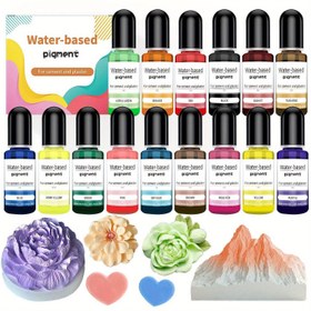 Resim 10ml Su Bazlı Alçı Boya Konsantresi - Beton, Alçı, Reçine ve Kil için Canlı Renkler - Toksik Olmayan, Elektriksiz Kullanım, DIY El Sanatları, Sabun Yapımı, Kalıplar, Heykelcikler - CorinaSelf, Dekoratif Malzemeler, Dayanıklı Pigmentler, Yüksek Kalite Boyalar, Pürüzsüz Dokulu, Ev Dekorasyonu 