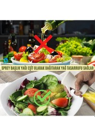 Resim Sprey Yağdanlık Sıvı Yağ Spreyi Yağlık Air Fryer'da Yağ Tasarruf 
