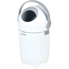 Resim Nattou Dropy Bebek Bezi Çöp Kovası Beyaz 