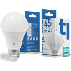 Resim Redeem A60s E27 Led Ampul, Titreşimsiz, Göz Konforu, 570 Lümen, Doğal Beyaz, 4000 Kelvin 