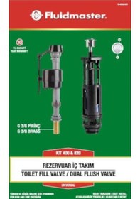 Resim Fluidmaster Rezervuar İç Takım 400&820 Siyah 