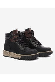 Resim Greyder Erkek Çocuk Siyah Hakiki Deri Sneaker Bot 5K5NB59669 