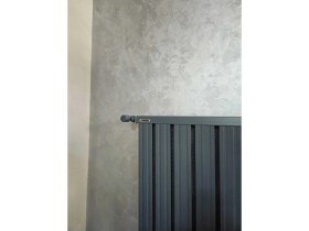 Resim Alurad Alüminyum Panel Radyatör Klasik 525X20 Ral 7016 Antrasit Gri 