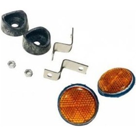 Resim Yuvarlak Reflektör Küçük 5mm Sarı Aym Set 