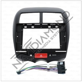 Resim Navidiamondmıtsubıshı Asx 2010-2019 Android Teyp Çerçeve 10 Inch - Soket - Canbus 