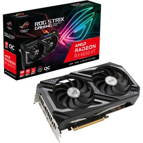 Resim Radeon Rog Strıx Rx6650xt O8g V2 Gamıng 8gb Gddr6 128b Gaming Ekran Kartı 