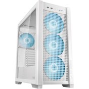 Resim Asus TUF Gaming GT302 ARGB Temperli Cam Beyaz Bilgisayar Kasası 