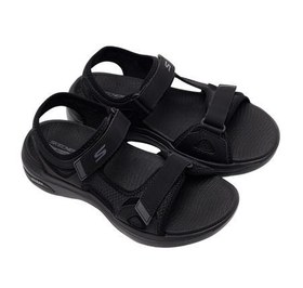 Resim Skechers Go Walk Arch Fıt 2.0 Sandal Erkek Sandalet Siyah 