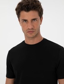 Resim Pierre Cardin Erkek Siyah Tişört 50308037-VR046 