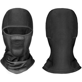 Resim Prestigegoods Ysanam Ys3066 Unisex Motosiklet Rüzgar Geçirmez Yüz Maskesi - Su Geçirmez Ve Sıcak Tutucu Polar Astarlı Siyah 