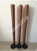 Resim Ceviz 3.Lü Zigon Sehpa Ayak Ve Aparatı 40-45-50-55Cm 