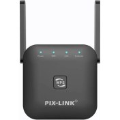 Resim Platoon Pıx-Lınk PL-8263 300MBPS 1xwan/lan Port 2 Anten Repeater+Ap Siyah/beyaz Kablosuz Menzil Genişletici 
