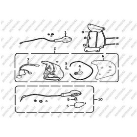 Resim Mondial 125 Mx Ön Sinyal Sağ (492648539) 