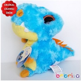 Resim Yoohoo Lisanslı Peluş Dinozor T-rex Peluş 20cm Mavi Dinazor Peluş 