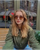 Resim LOOKUP NEW Anastasia Leopar Oval Kahverengi Metal Çerçeve Cam Metal Sap Uv400 Unisex Güneş Gözlüğü 