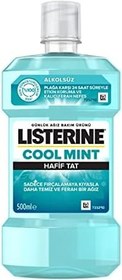 Resim Listerine Cool Mint Hafif Naneli Alkolsüz Günlük Ağız Bakım Ürünü (1 x 500 mL) 
