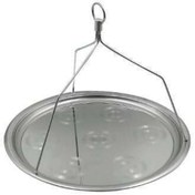 Resim Anka Askılıklı Tepsi Çelik 40 cm 