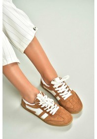 Resim Fox Shoes U652861402 Taba Süet Kadın Spor Ayakkabı Sneakers Taba-süet 