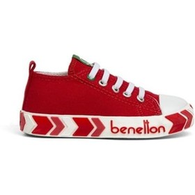 Resim Benetton® | Bn-30643 - 3394 Kırmızı - Çocuk Sneakers 