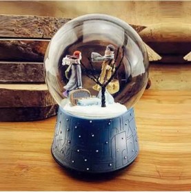 Resim Dodes Işıklı Müzikli Kar Küresi 