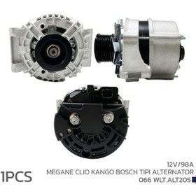 Resim Voltech ALTERNATÖR 12V 98A MEGANE CLIO KANGO BOSCH TIPI 