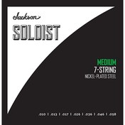 Resim Jackson Soloist 7 Telli Medium .010-.058 Elektro Gitar Teli 