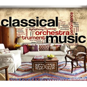 Resim Müzik Yazılı Duvar Kağıdı 