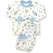 Resim Sema Bebe Bebek Pijama Takımı Mavi 3-6 Ay P185085S8554 