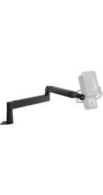 Resim Wave Düşük Profil Mikrofon Taşıyıcı Kol, 360 Derece Yatay & 90 Derece Diker Ayarlama, Kablo Gizleme Kanalları (10AAN9901) 