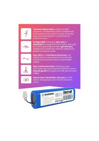 Resim Philips Uyumlu Xu3000/02 Homerun 3000 Serisi Batarya Ultra Yüksek Kapasite 7000mah Robot Süpürge Pili 