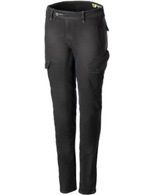 Resim Alpinestars Caliber Denim Korumalı Kadın Motosiklet Pantolonu Siyah 