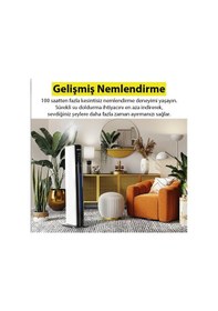 Resim Tüm Ev İçin 9 Litre Büyük Boy Hava Nemlendirici Humidifer Bebek Ve Çocuklar İçin Uv Karbon Hava Temizleme 