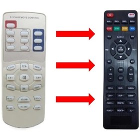 Resim Next Ye-5500a / Ye-4400a 5+1 Ev Sinema Sistemi 5+1 Kumandası 