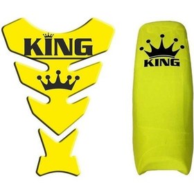 Resim Cg Sarı Kink Kombini Koltuk Kılıfı + Tank Pad 