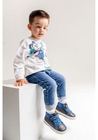 Resim Mnpc Erkek Çocuk Lacivert Hakiki Deri Suya Dayanıklı Anatomik İlk Adım Bot 25k1b11023324 Lacivert 