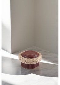 Resim Yapışkanlı Kapı Arkası Tamponu Beton Kapı Arkası Stoperi Kapı-duvar Koruyucu Kahverengi 