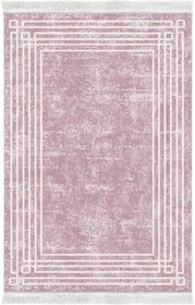 Resim Kaymaz Taban Djt Banyo Halı Trend Saçaklı Modern M5142 M5142K1-9, Pudra, 100 x 150 