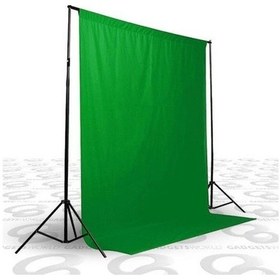 Resim Greenbox Chromakey Green Screen Greenbox Yeşil Fon Perde 3 X 6 Mt 