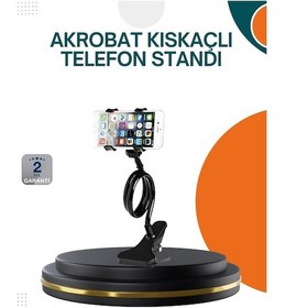 Resim Mey İthalat Eller Serbest Kullanım Sağlayan Masaüstü Telefon Tutucu 