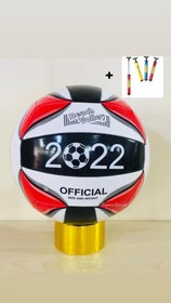 Resim Toprock Store Toprockstore Dikişli Voleybol Topu 5 Numara Ve Şişirme Pompası 