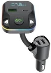Resim G12 PD Şarj Özellikli Dijital Göstergeli Bluetooth Fm Transmitter G12-0690 