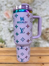 Resim adar pipetli Quencher H2.0 Flowstat Paslanmaz Çelik Yalıtımlı Bardak 40 Oz 1,18 Lt Orchid 