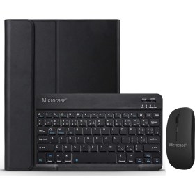 Resim Microcase Poco Pad 12.1 Inch Tablet Için Bluetooth Klavye ve Mouse + Kılıf- BKK17 