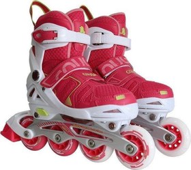 Resim Mzs 787 Pink Ayarlanabilir Çocuk Pateni 