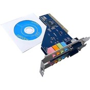 Resim Novahub Pcı Ses Kartı 4.1 Kanal 3d Ses Stereo 8738 Masaüstü Bilgisayar + Ses Kartı İçin 